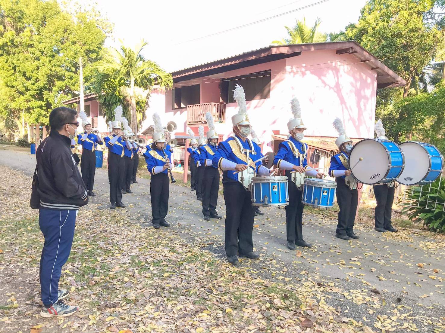 พิธีเปิดการแข่งขันกีฬาภายในของโรงเรียนทรัพย์สมบูรณ์วิทยาคม ปีการศึกษา ๒๕๖๓ 