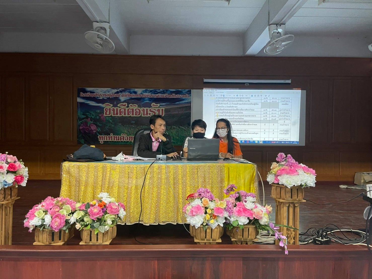 การประชุม PLC (Professicnal Learning Community) ชุมชนแห่งการเรียนรู้ทางวิชาชีพโรงเรียน