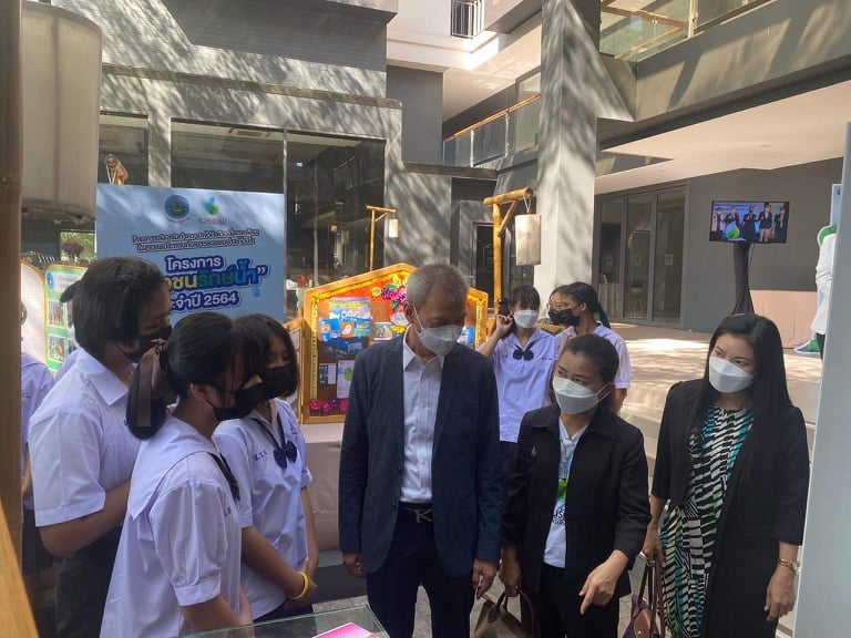 รับรางวัลชมเชย อันดับที่ 5 โครงการส่งเสริมทำความเข้าใจด้านสิ่งแวดล้อมในงานชลประทานกับเยาวชนรอบอ่างเก็บน้ำ “โครงการเยาวชนรักษ์น้ำ ประจำปี พ.ศ.2564” 