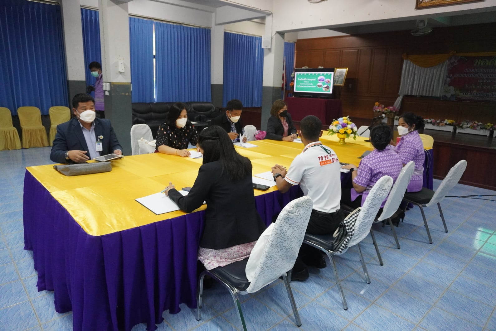 การตรวจติดตามประเมินระบบประกันคุณภาพภายในสถานศึกษา ประจำปีการศึกษา 2564 